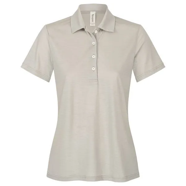 Kaipara - Merino Sportswear Kaipara - Merino Sportswear URBAN Merino Poloshirt Damen Kurzarm Regular 150, Stone, – Produktbild 1 von 1