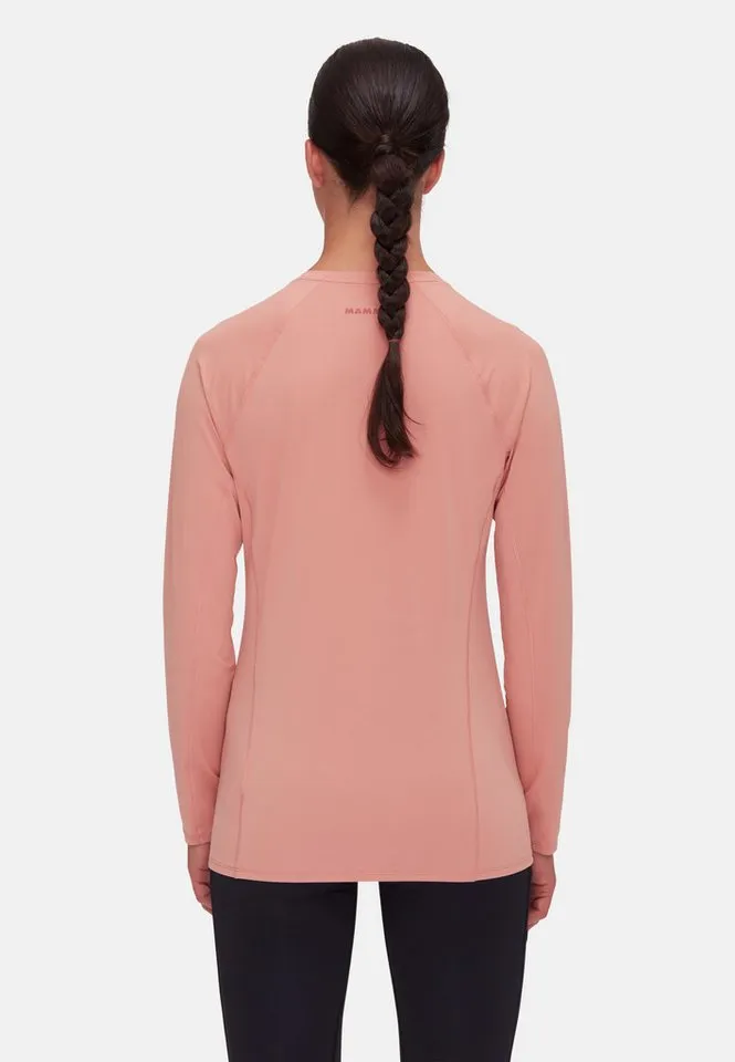 Mammut Mammut Longsleeve Selun FL Longsleeve Women Logo, Rot, – Produktbild 3 von 5