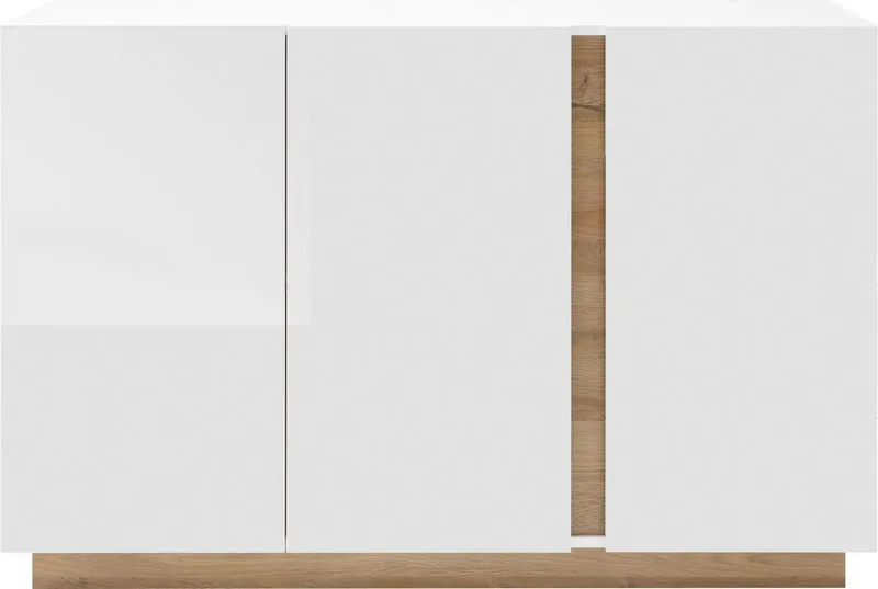 Home affaire Sideboard CLAiR Sideboard 52, Breite 138 cm, Weiß, – Produktbild 3 von 5