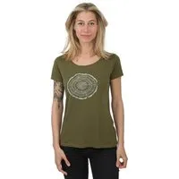 Life Tree Life-Tree Bambus Shirt Fairwear für Damen "Treeslice" in Moss Green – Produktbild 1 von 1
