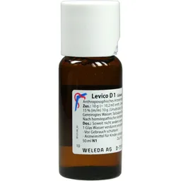 Weleda WELEDA LEVICO D 1 Dilution 50 ml Dilution – Produktbild 1 von 1