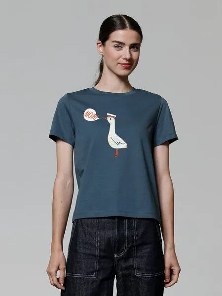 watapparel watapparel T-Shirt Frauen Moin Seagull, Stargazer, – Produktbild 2 von 3