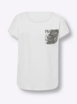 heine T-Shirt weiß – Produktbild 1 von 1