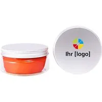 Knete '125 g' inkl. 4-farbigem Aufdruck, orange – Produktbild 1 von 1