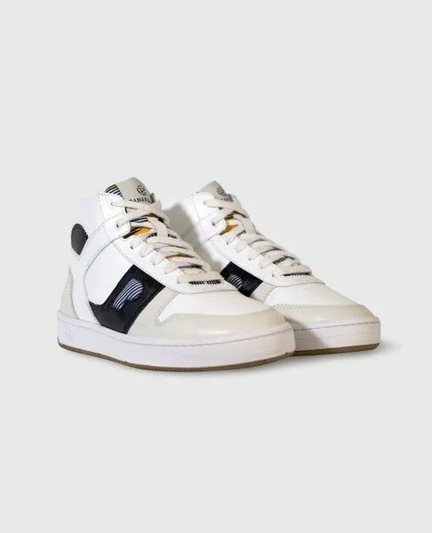 PANAFRICA PANAFRICA Kasai Mid - Unisex Recycling Sneaker, Noir, – Produktbild 3 von 4