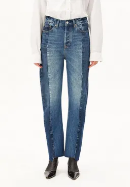 ARMEDANGELS ARMEDANGELS Straight-Jeans AAIKALA Jeans aus 100% Bio-Baumwolle (Non-Stretch, Straight Fit) High waist – Produktbild 1 von 1