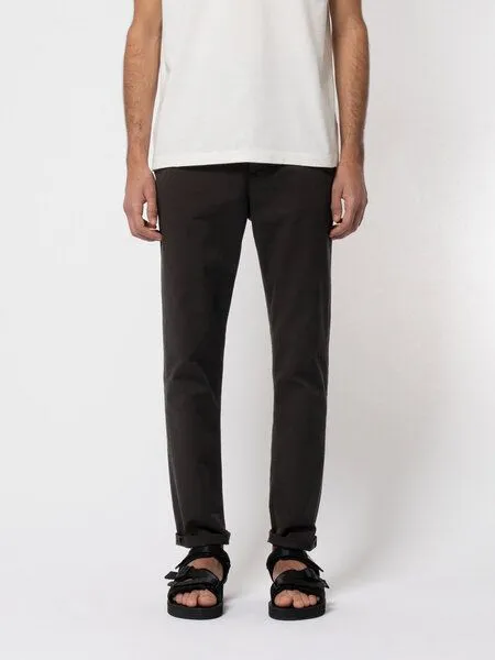 Nudie Jeans Nudie Jeans Chino-Hose Easy Alvin, Black, – Produktbild 7 von 8