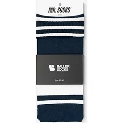 MR. SOCKS Ballertubes, 37-41, Navy/ White, Weiß / dunkelblau, – Produktbild 1 von 1