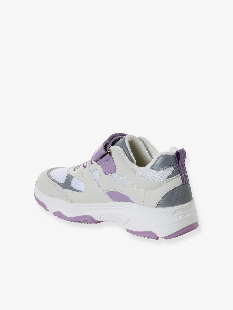 Vertbaudet Vertbaudet Sneakers mit Klettverschluss für Mädchen, Wollweiß, – Produktbild 3 von 4