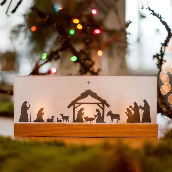 klotzaufklotz klotzaufklotz Weihnachtskrippe Bethlehem – Produktbild 1 von 7
