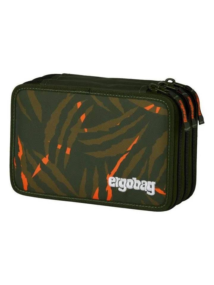 Ergobag Ergobag Federmäppchen Maxi Mäppchen, (1-tlg), mit Stiften befüllt, Grün, – Produktbild 1 von 8