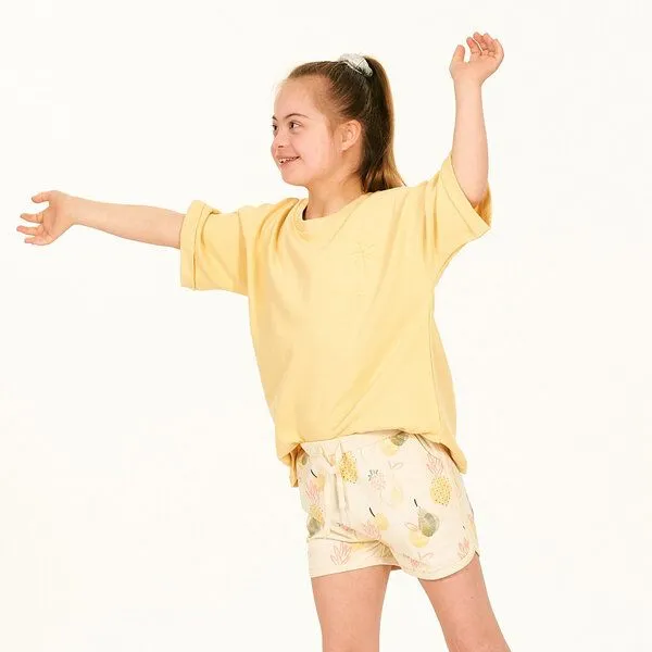 Sense Organics Sense Organics Kinder T-Shirt in gelb, Modell TALI, Yellow, – Produktbild 2 von 4