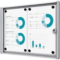 Schaukasten "Frank" B1 zertifiziert 2 x DIN A4 – Produktbild 1 von 1