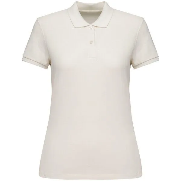 Greenspired Greenspired Umweltfreundliches Poloshirt aus Pikeetrikot 220g/m² XS-XXL, Elfenbein, – Produktbild 1 von 1