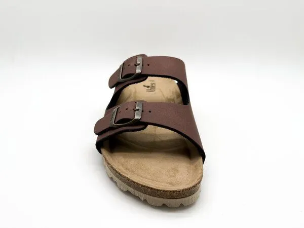 thies Vegane Eco Bio Sandale thies PET aus recycelten Flaschen, Chocolate, – Produktbild 3 von 4