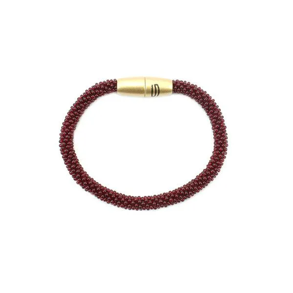Sakiba Sakiba Armband Svelte, Bordeaux, – Produktbild 3 von 4
