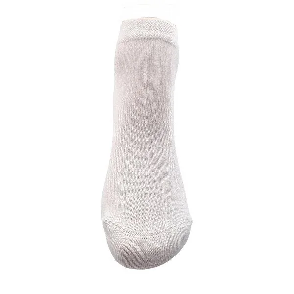 Bruno Barella Bruno Barella Sneaker Socken aus Bambuscellulose gewonnene Viskosefaser in weiß – Produktbild 2 von 3