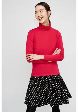 People Tree People Tree Laila Roll Neck Top – Produktbild 1 von 1