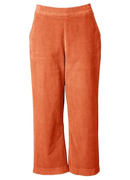 Heidekönigin Heidekönigin 7/8-Cordhose weit, Orange, – Produktbild 2 von 2