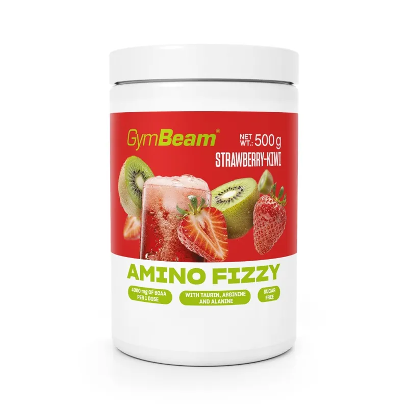 GymBeam GymBeam Amino Fizzy 500 g Erdbeere Kiwi – Produktbild 1 von 1