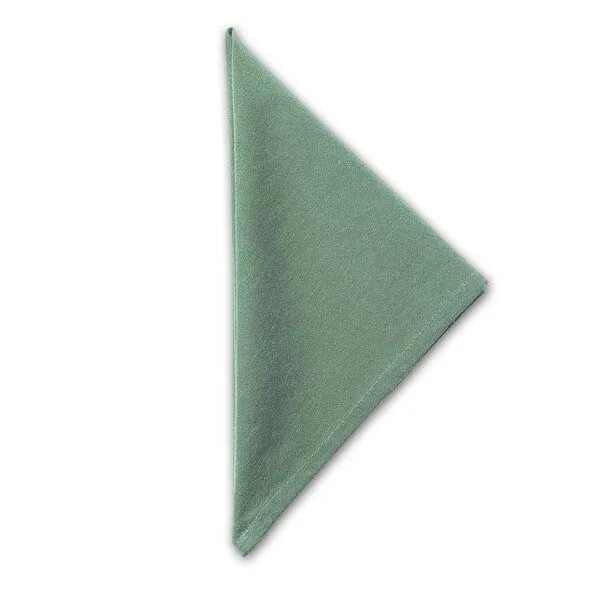 weltPartner weltPartner 2er-Set Fairtrade Servietten, 35 x 35 cm, Biobaumwolle, Jadegrün (grün), – Produktbild 1 von 1