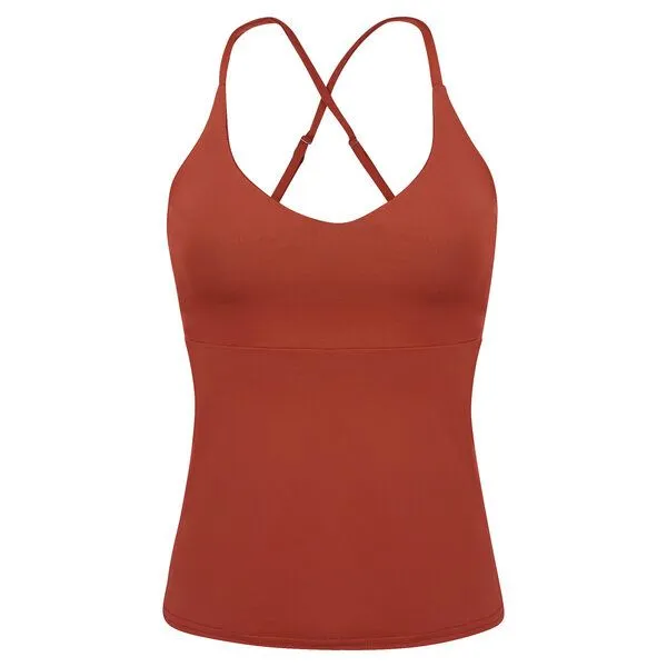 Frija Omina Frija Omina Recycling Tankini Top Nola, Rost (orange), – Produktbild 1 von 3