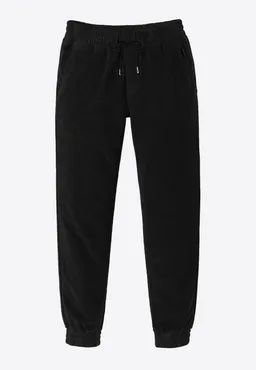 recolution Recolution Herren vegan Jogginghose Chino Cord Cyperus Schwarz – Produktbild 1 von 1