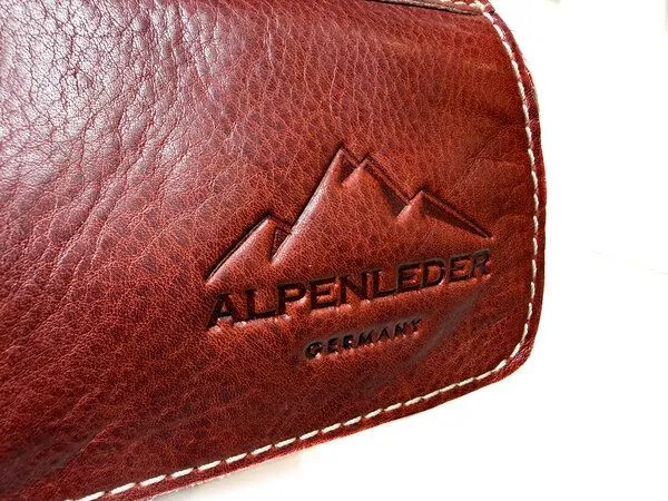 Alpenleder Alpenleder Kulturtasche ROLL-UP, Brandy, – Produktbild 2 von 2