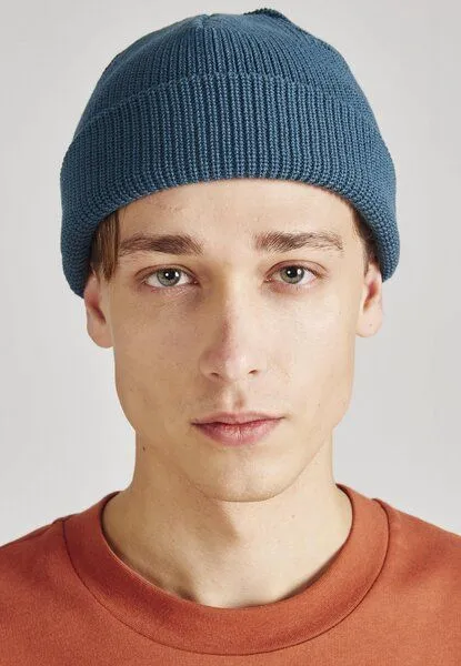 Givn Berlin Givn Berlin Mütze aus Bio-Baumwolle "Chris", Teal blue, – Produktbild 1 von 4