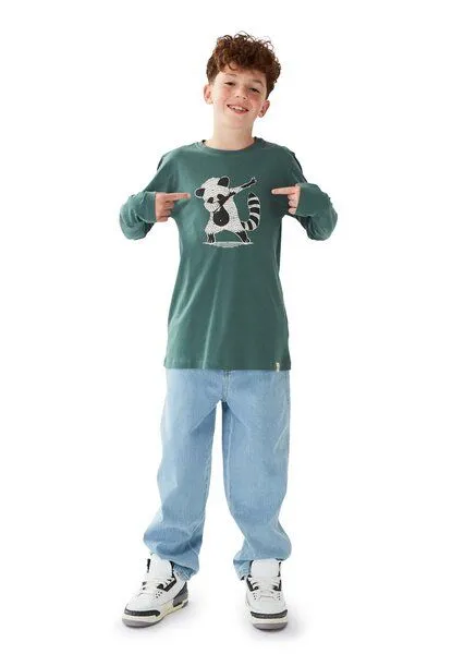 Band of Rascals Band of Rascals Dab Longsleeve, Sage, – Produktbild 6 von 6