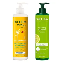 Weleda Calendula Waschlotion & Hydrating Bodylotion – Produktbild 1 von 1