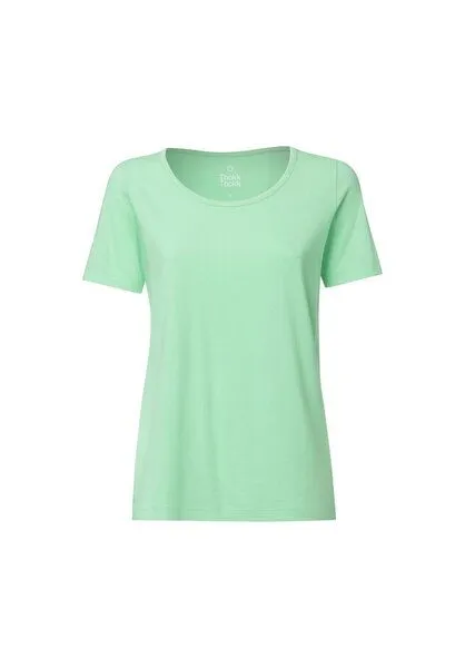 THOKKTHOKK ThokkThokk Damen T-Shirt TT64 aus Bio-Baumwolle, Grey melange (grau), – Produktbild 3 von 3