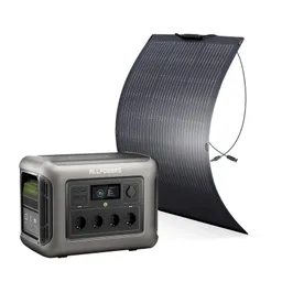 ALLPOWERS R1500 Mit 100W Solarpanel | 1800W Solargenerator R1500 + 1 x SF100 Flexibles Solarpanel – Produktbild 1 von 1