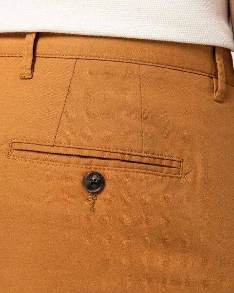 YTWOO YTWOO Bermuda-Shorts aus Bio Baumwolle mit weicher Haptik | Herren Shorts, Camel, – Produktbild 4 von 4