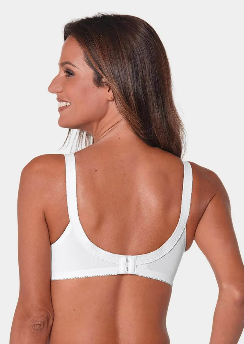 Triumph Stützender BH ohne Bügel - weiß - Gr. 90 C von Goldner Fashion, Weiß, – Produktbild 2 von 3