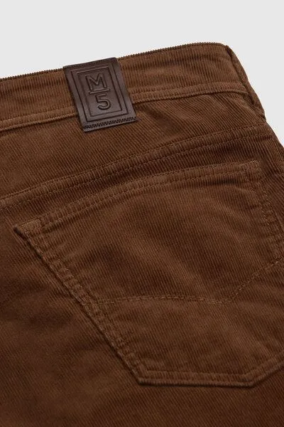 M 5 BY MEYER M 5 BY MEYER Five Pocket aus Casual Cord, Rot (rust), – Produktbild 6 von 6