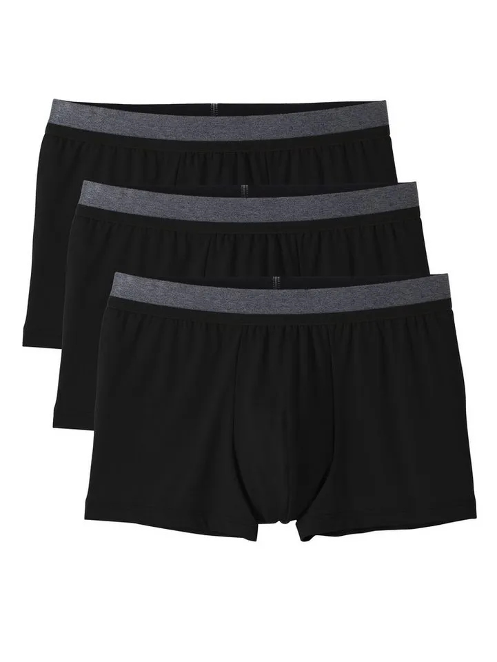 CALIDA CALIDA Boxer Daywear Xtra Herren (3-St., 3er-Pack) weich, elastisch und mit Softgummibund, Schwarz, – Produktbild 2 von 5