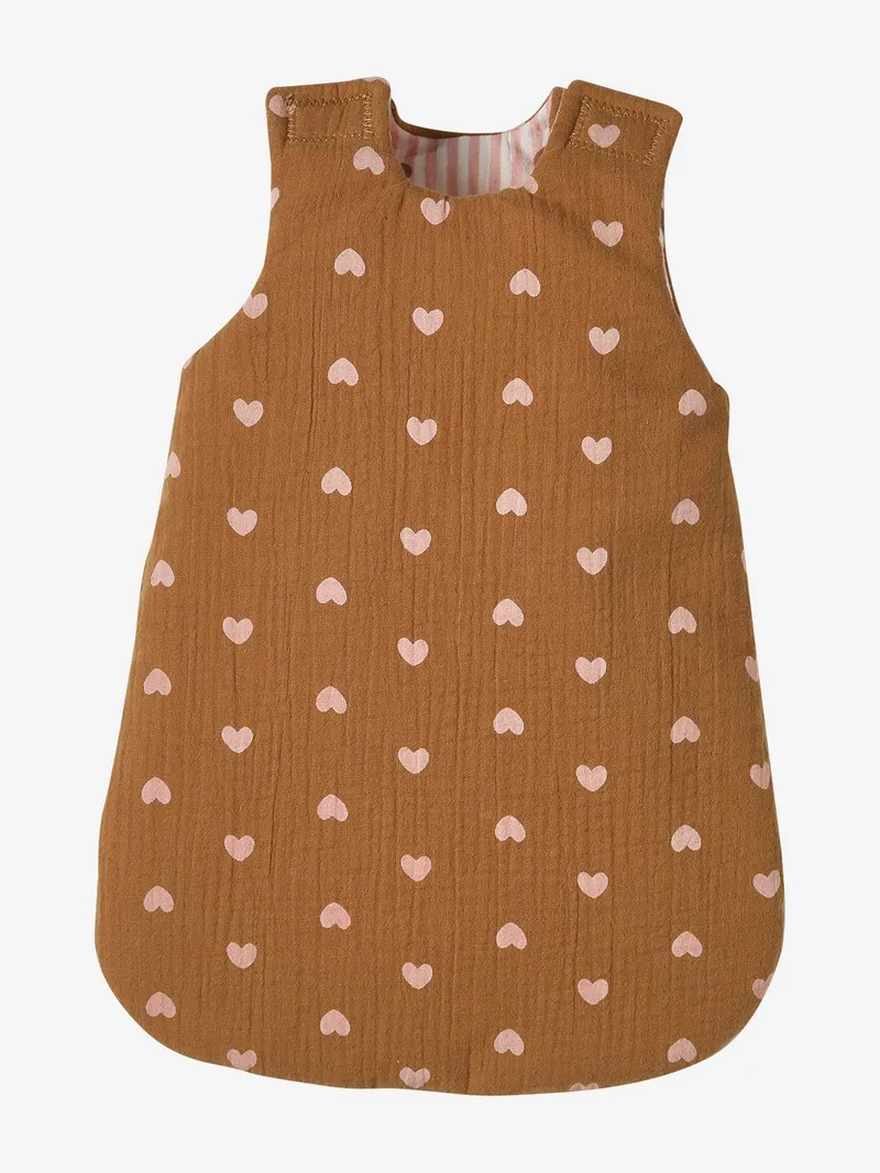Vertbaudet Puppen-Schlafsack, Braun, – Produktbild 3 von 4