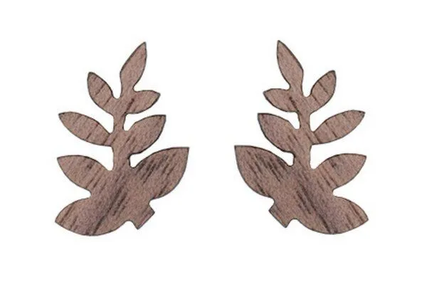 BeWooden BeWooden Holzohrringe Twigo – Produktbild 1 von 4