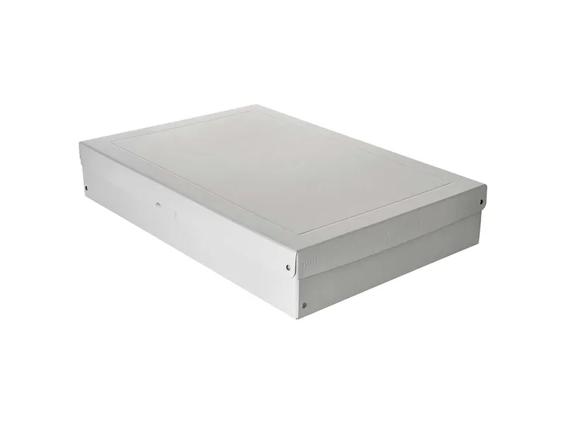 Falken 5 Falken Aufbewahrungsboxen "PureBox", 1200 g/m², DIN A2, 10 cm Höhe, weiß – Produktbild 1 von 2