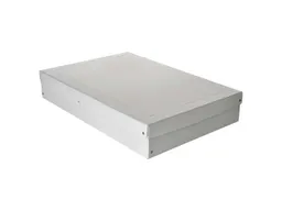 Falken 5 Falken Aufbewahrungsboxen "PureBox", 1200 g/m², DIN A2, 10 cm Höhe, weiß – Produktbild 1 von 1