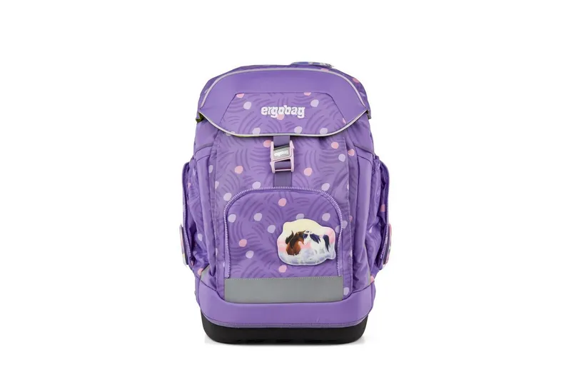 Ergobag Ergobag Schulranzen Schulranzen-Set MAXI PonyBäradies 6-teilig (6-teilig), ergonomisch, ab 1. Klasse, Your-Size-System, Lila, – Produktbild 3 von 5