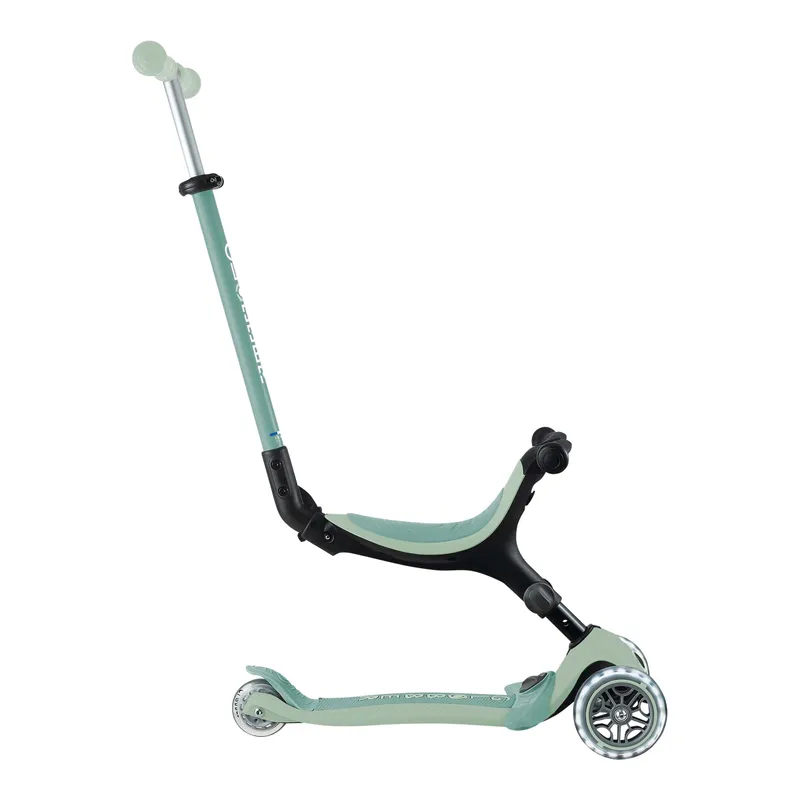 Globber Globber pistazie, 120/80mm, mit Leuchtrollen Scooter Globber Go-Up Active Lights Eco – Produktbild 1 von 7