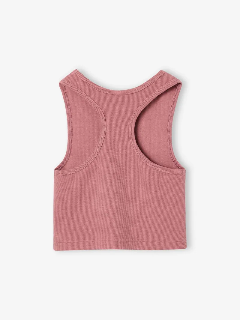 Vertbaudet 2-in-1-Sport-Top Mädchen, Altrosa, – Produktbild 4 von 4