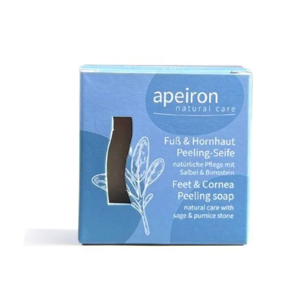 Apeiron Apeiron Fuß & Hornhaut Peeling Seife 100g – Produktbild 1 von 4