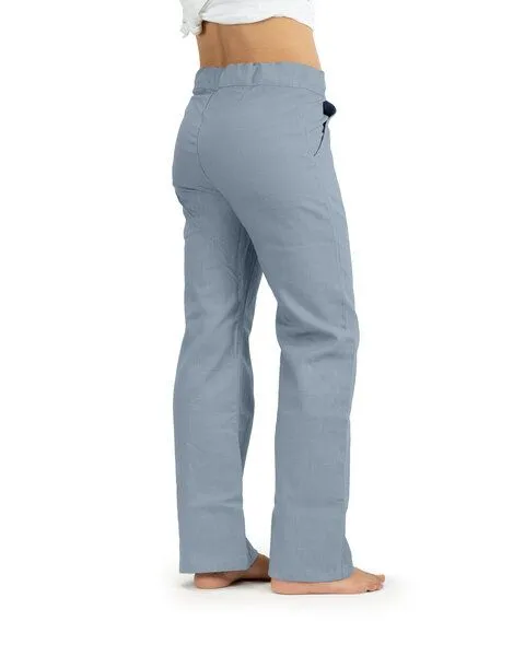 SCHAZAD Leinenhose Essential Slim von SCHAZAD, Taubenblau, – Produktbild 4 von 4