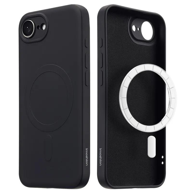 imoshion imoshion Color Back Cover mit MagSafe für das Apple iPhone 17e / 16e, Schwarz, – Produktbild 1 von 1