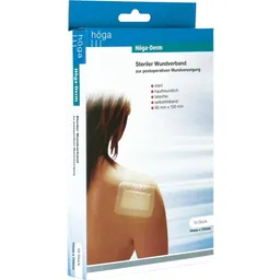 Höga-Pharm HÖGA DERM Pflaster steril 90x150 mm 10 St Pflaster – Produktbild 1 von 1