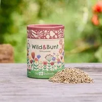 Die Stadtgärtner Die Stadtgärtner Wild & Bunt I Blumenmischung und Samenmischung I Streuwiese I Geschenk für Gärtner und Naturfreunde – Produktbild 1 von 1
