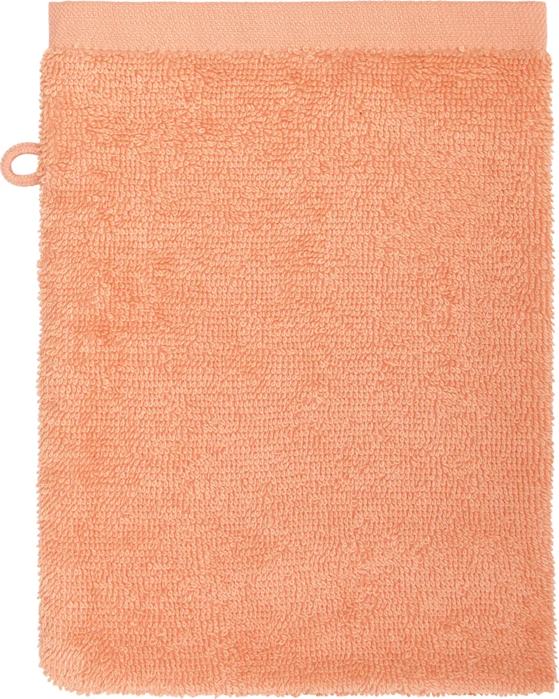 wäschepur Handtuch apricot, Apricot, – Produktbild 3 von 3
